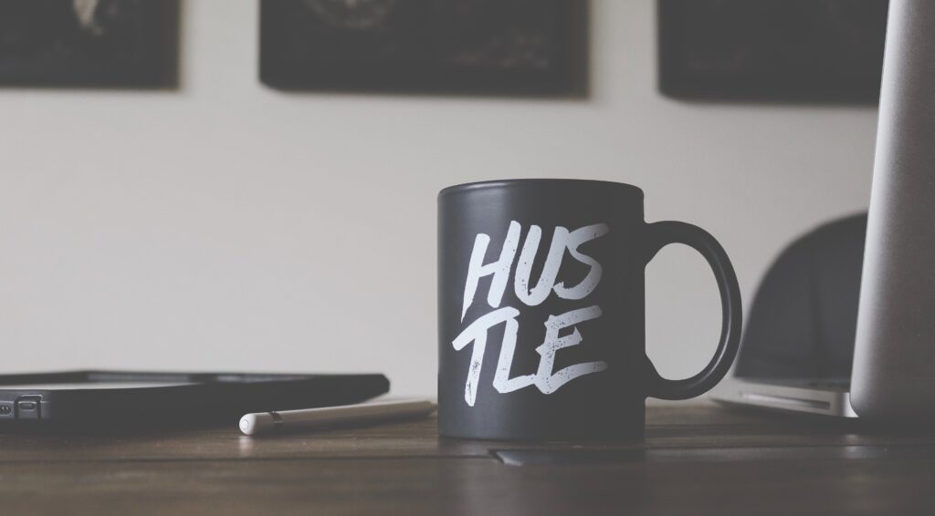 hustle mug