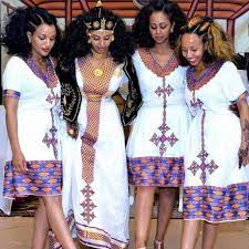 Habesha Kemis traditional African clothing